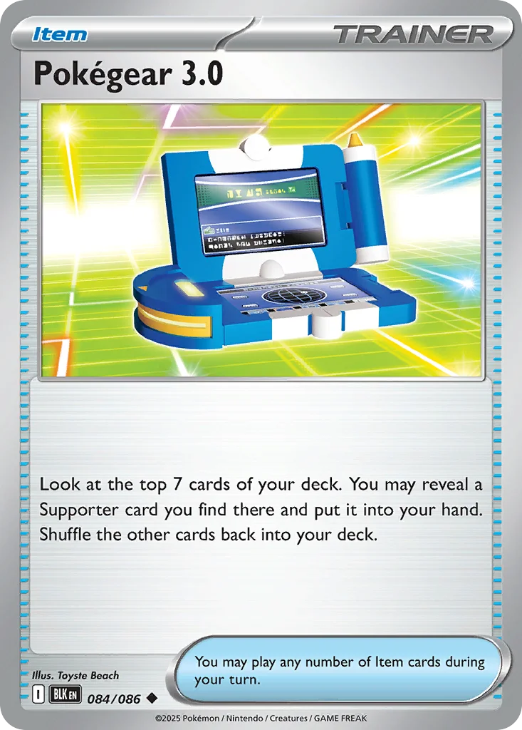 Pokégear 3.0 Pokemon card