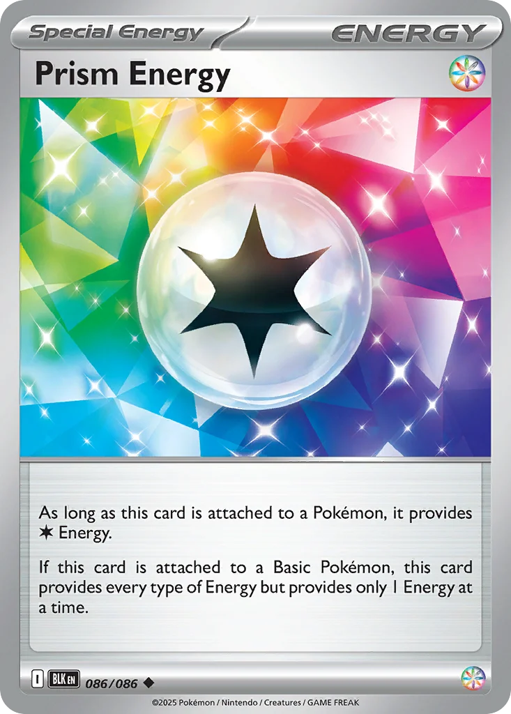 Prism Energy Pokemon card