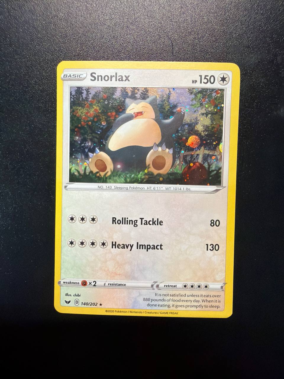 [Cosmos Holo] Snorlax